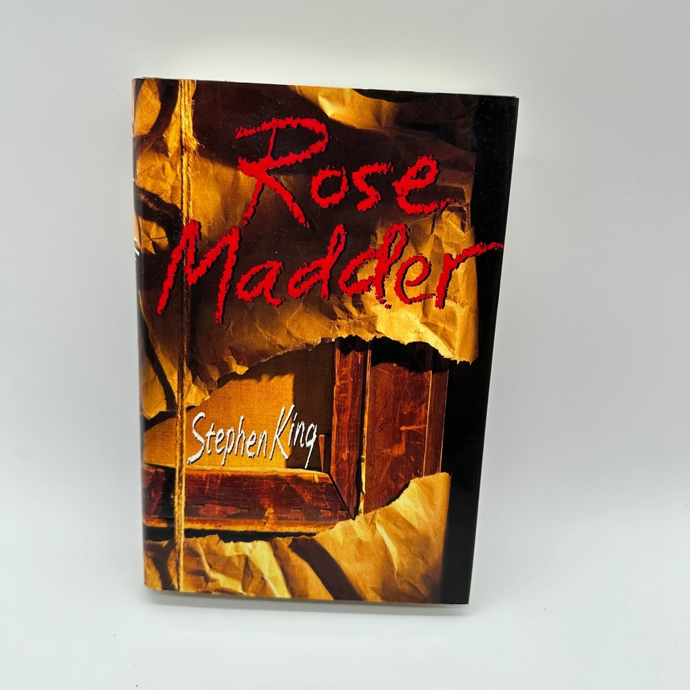 Stephen King Rose Madder 1st Ed 1st Print 1995 Viking Hardcover Dust Jacket